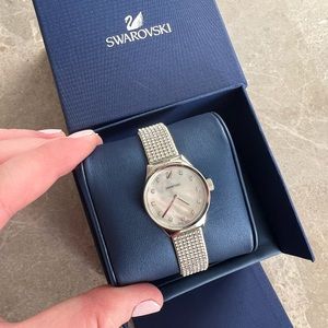 Swarovski crystals womens watch
